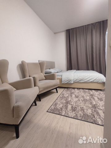 

Квартира-студия, 30 м², 1 кровать