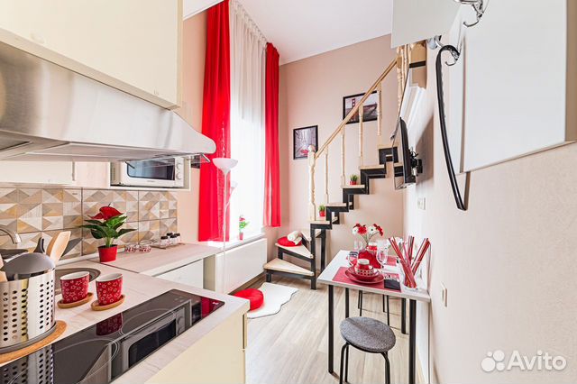 

Квартира-студия, 17 м², 1 кровать