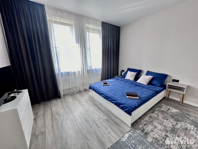 

1-к. квартира, 41 м², 1 кровать