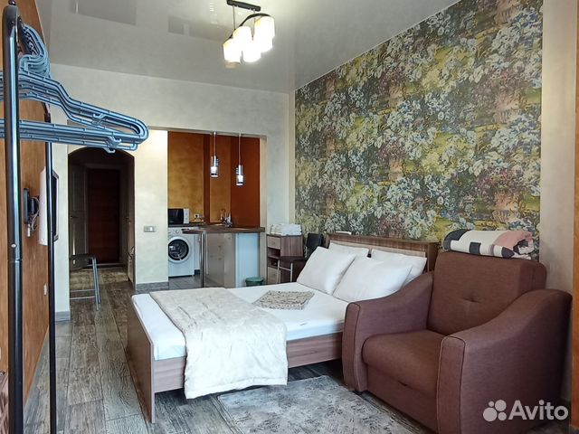 

Квартира-студия, 30 м², 1 кровать