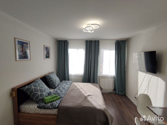 

Квартира-студия, 22,4 м², 2 кровати