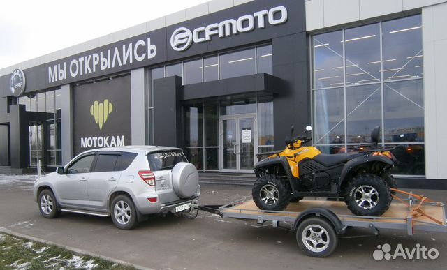 Прицеп для снегохода - квадроцикла Прицеп для снегохода - квадроцикла