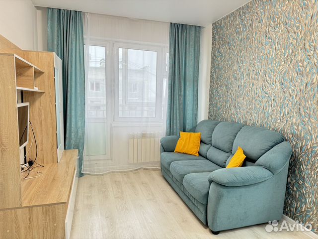 

1-к. квартира, 42 м², 2 кровати