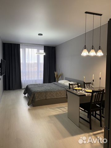

Квартира-студия, 30 м², 1 кровать