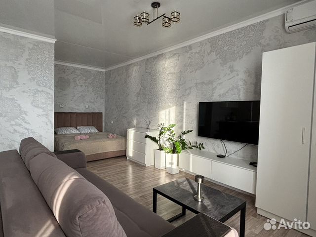 

Квартира-студия, 45 м², 2 кровати
