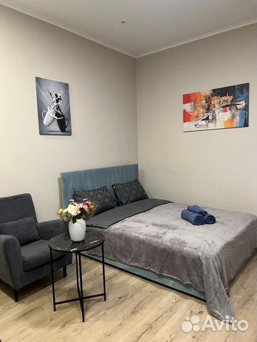 

Квартира-студия, 30 м², 1 кровать