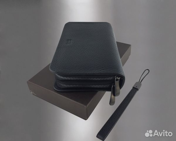 Мужской кожаный клатч Hugo Boss арт.2880