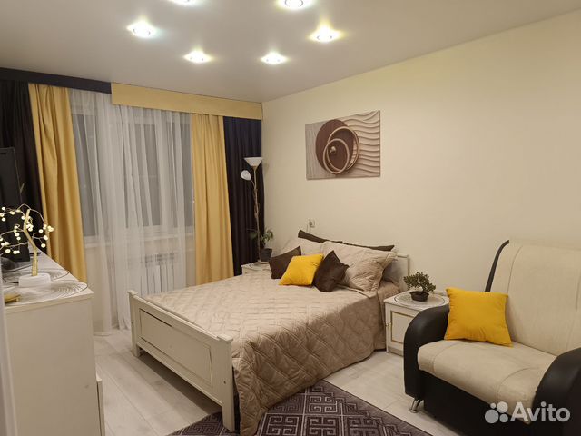 

1-к. квартира, 32 м², 2 кровати