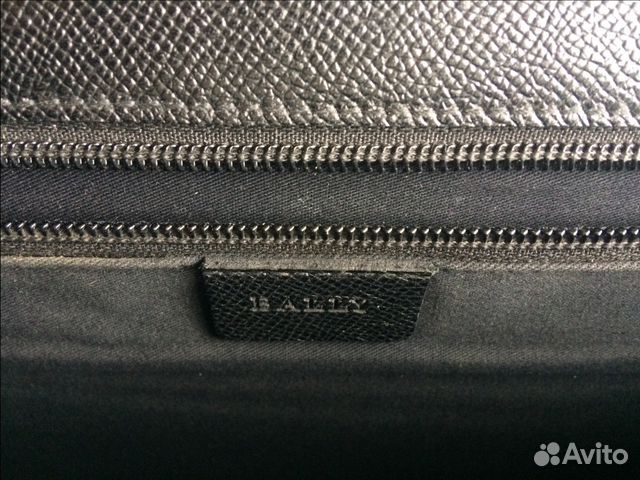 Настоящий мужской классический портфель Bally Настоящий мужской классический портфель Bally