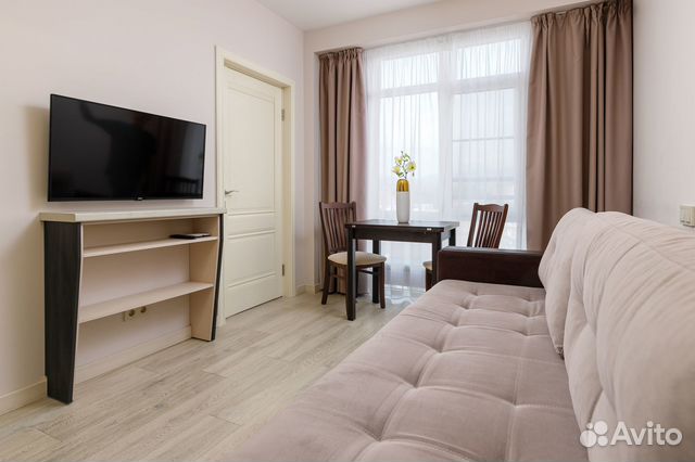 

1-к. квартира, 40 м², 2 кровати