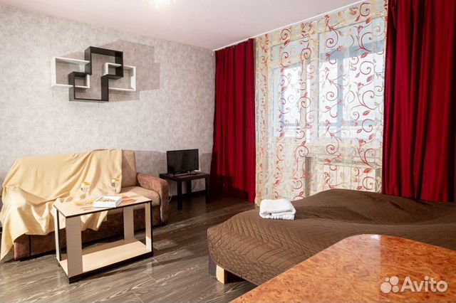 

Квартира-студия, 30 м², 2 кровати