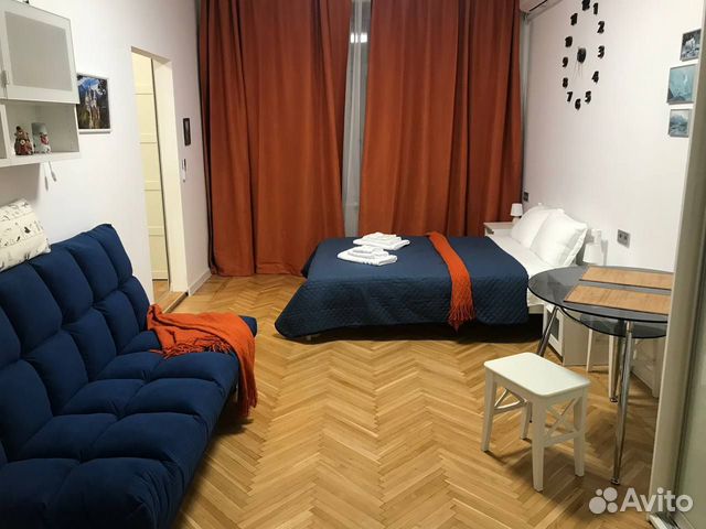 

1-к. квартира, 52 м², 3 кровати