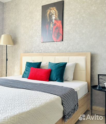 

1-к. квартира, 40 м², 2 кровати