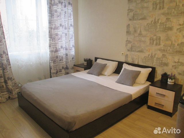 

1-к. квартира, 42 м², 2 кровати