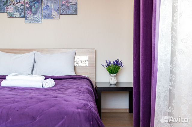 

1-к. квартира, 41 м², 2 кровати