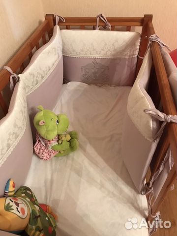 Бортики в кроватку