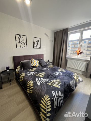 

1-к. квартира, 40 м², 3 кровати