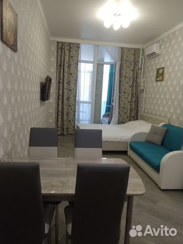 

Квартира-студия, 42 м², 3 кровати