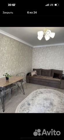 

2-к. квартира, 40 м², 2 кровати
