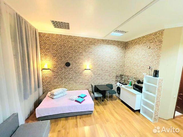

Квартира-студия, 30 м², 2 кровати