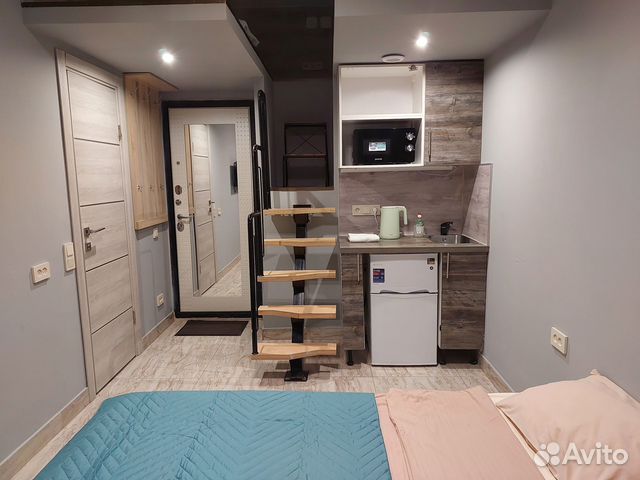 

Квартира-студия, 14 м², 3 кровати