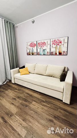 

1-к. квартира, 41 м², 2 кровати