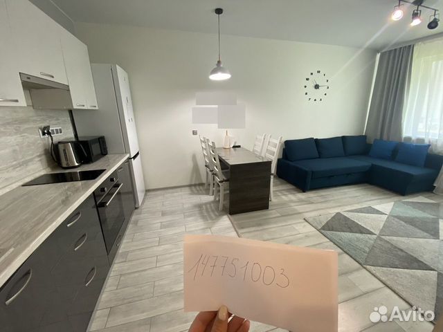 

1-к. квартира, 40 м², 2 кровати