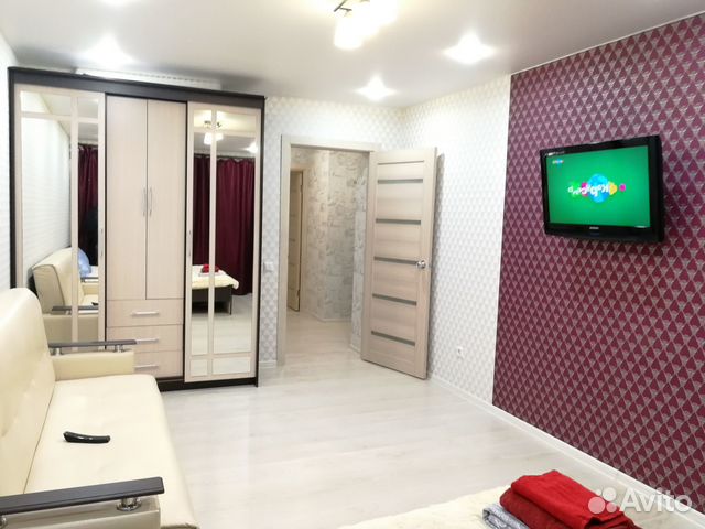 

1-к. квартира, 40 м², 2 кровати