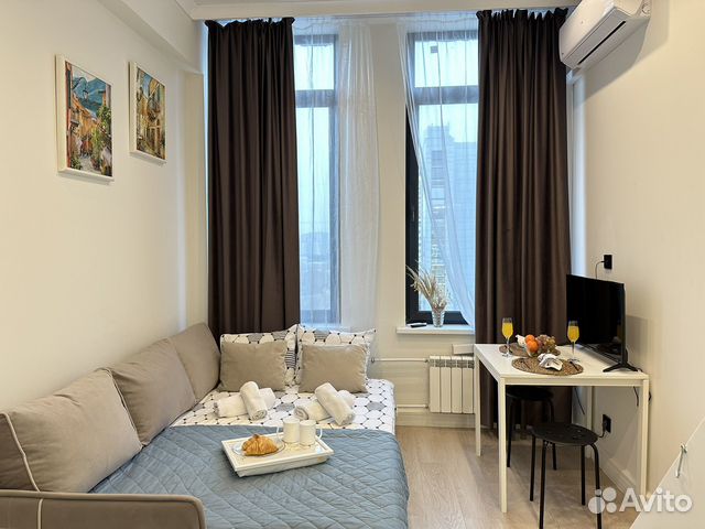 

Квартира-студия, 18 м², 2 кровати