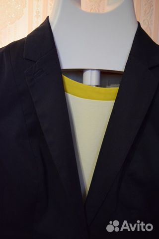 Пиджак синий 44 HM жакет