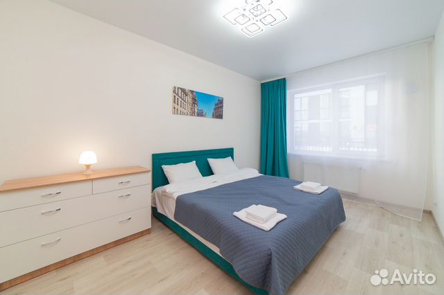 

1-к. квартира, 63,2 м², 2 кровати