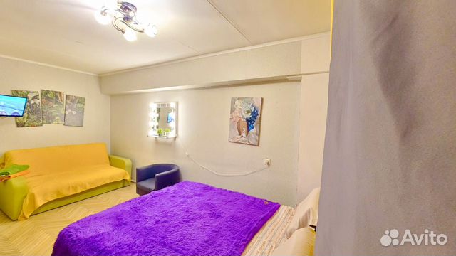 

1-к. квартира, 40 м², 2 кровати