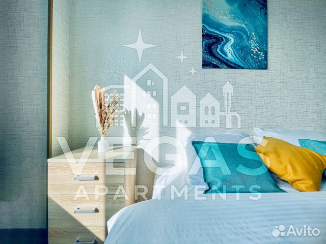 

1-к. квартира, 33 м², 3 кровати