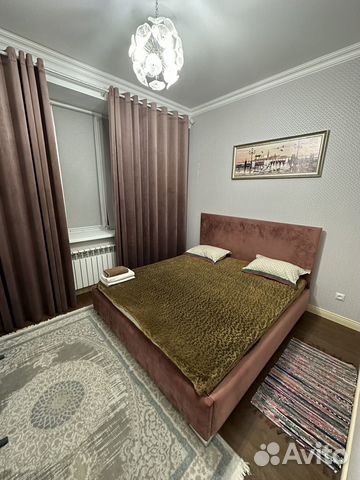 

1-к. квартира, 55 м², 2 кровати
