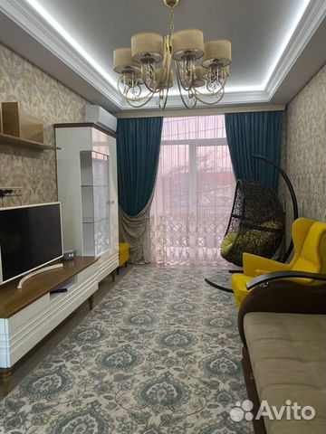 

1-к. квартира, 50 м², 2 кровати