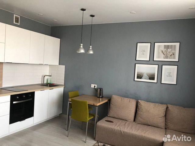 

Квартира-студия, 30 м², 2 кровати