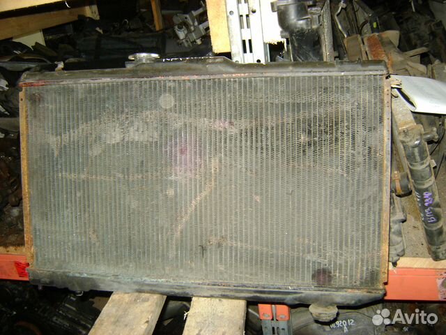 Радиатор основной Toyota Carina медный