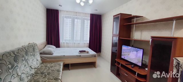 

1-к. квартира, 40 м², 2 кровати
