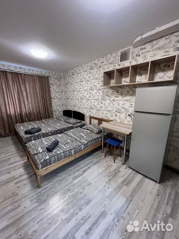 

Квартира-студия, 25 м², 2 кровати