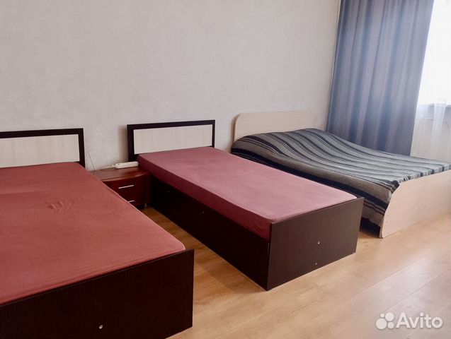 

1-к. квартира, 52 м², 3 кровати