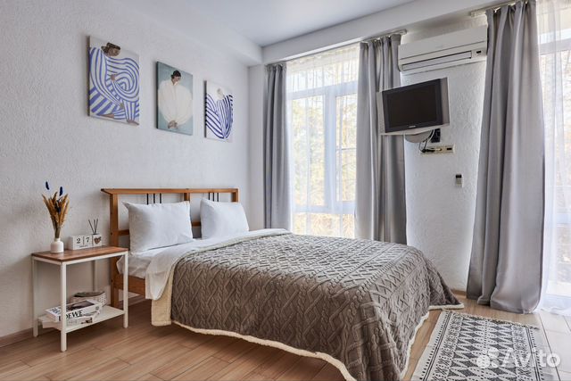 

Квартира-студия, 30 м², 2 кровати