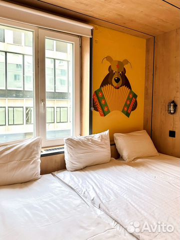 

Квартира-студия в апарт-отеле, 17 м², 2 кровати