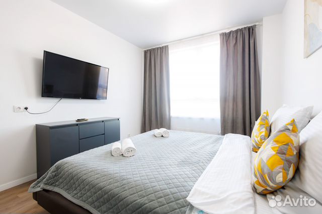 

1-к. квартира, 35 м², 2 кровати