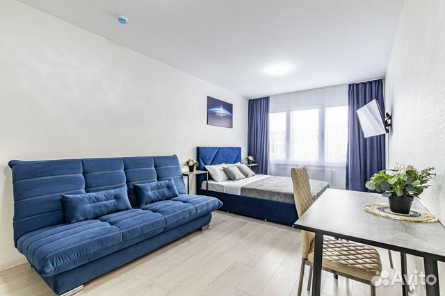 

Квартира-студия, 30 м², 2 кровати