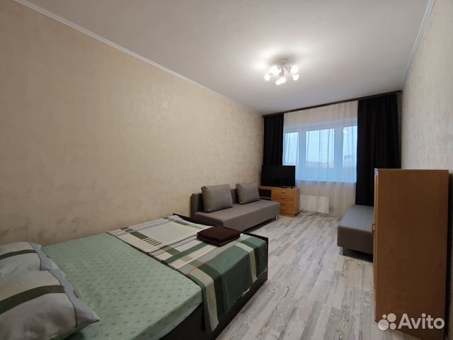 

1-к. квартира, 38 м², 3 кровати