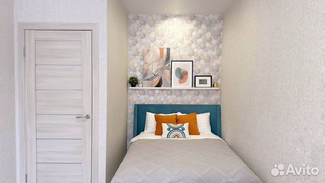 

1-к. квартира, 36 м², 2 кровати