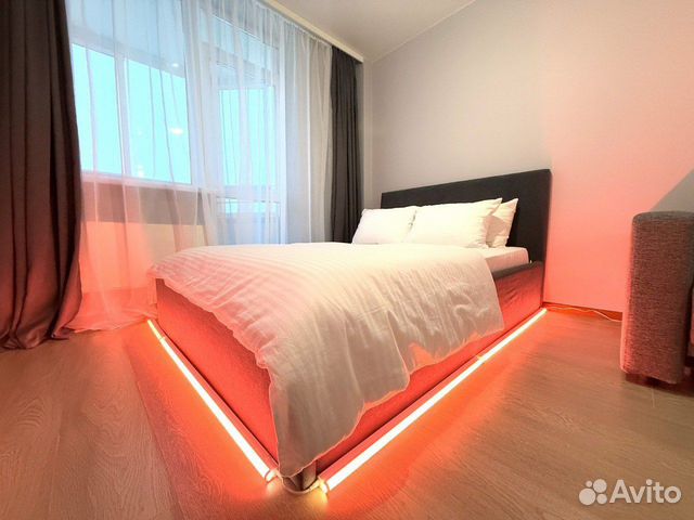 

1-к. квартира, 42 м², 2 кровати