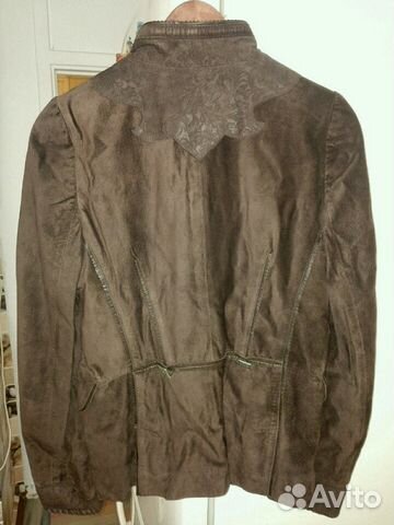 Замшевая куртка Alberto Bini