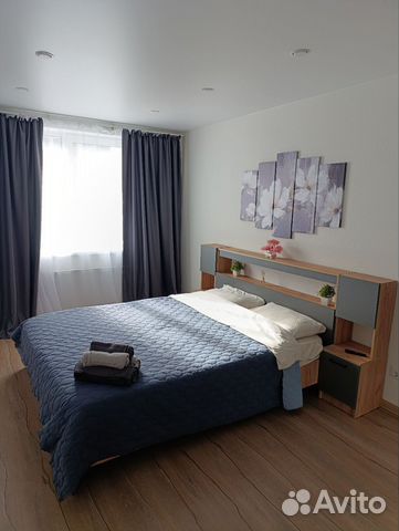

1-к. квартира, 34 м², 2 кровати