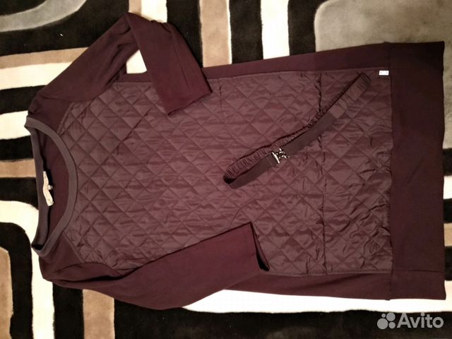 Платье с поясом